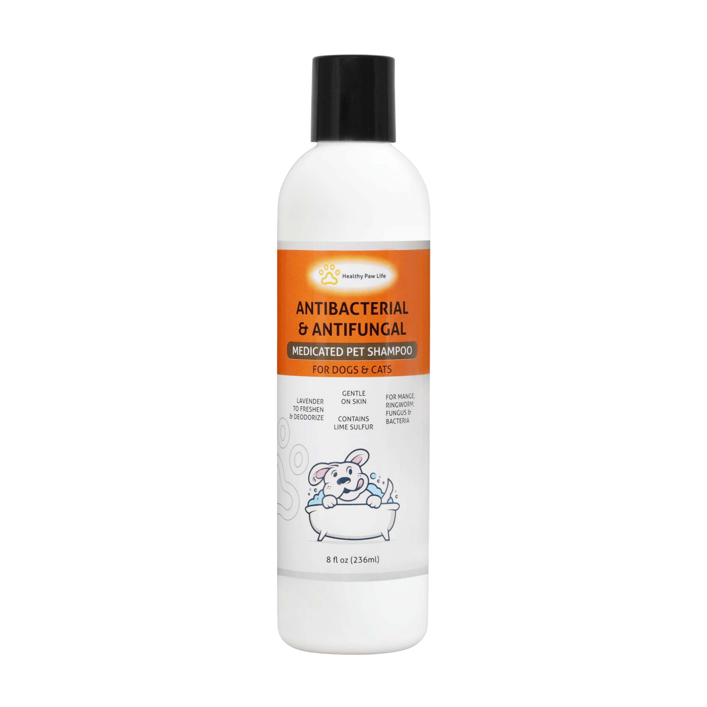 Lime Sulfur Pet Shampoo and Spray (8 oz each)