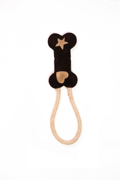 Classic Bone Natural Rope Dog Toy